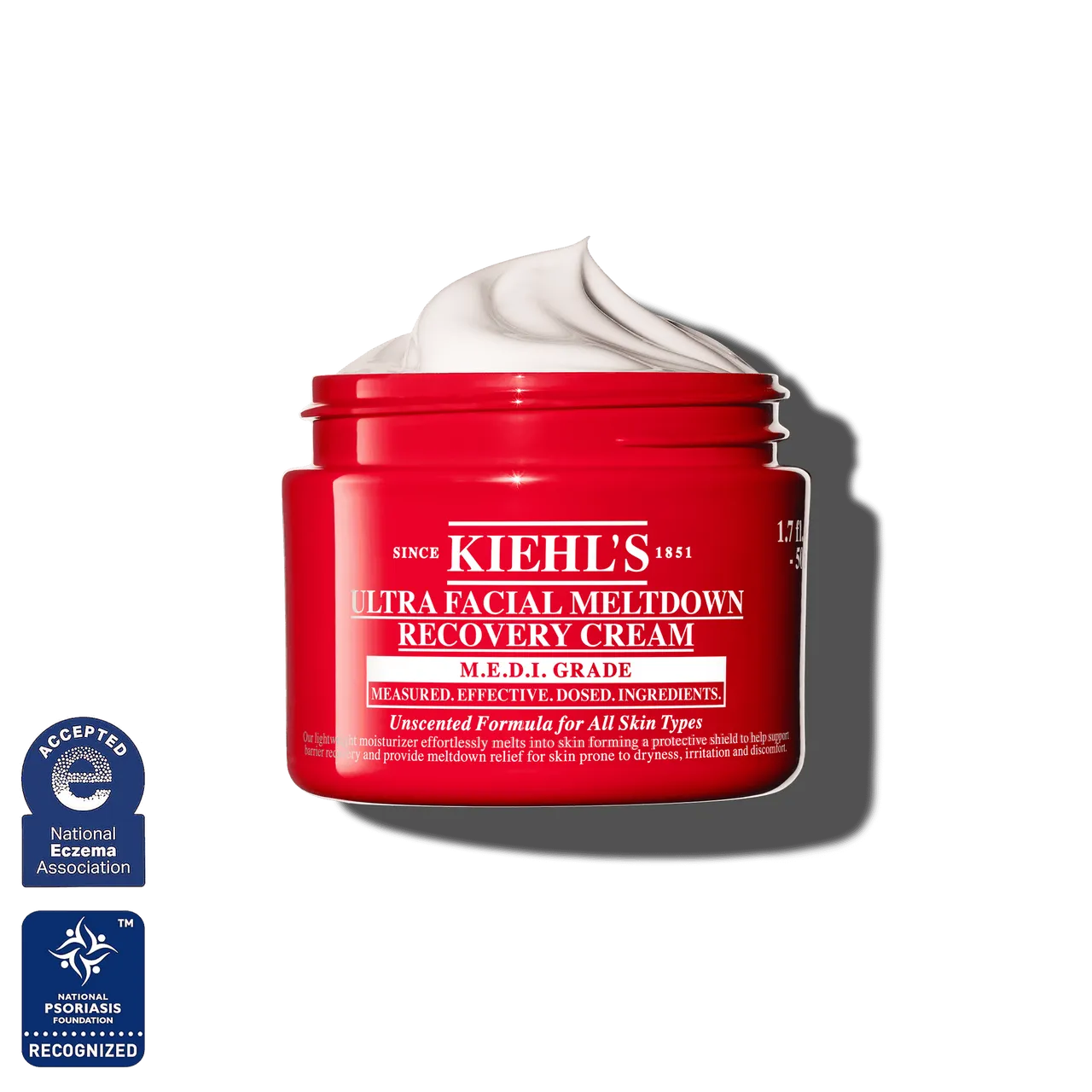 Kiehl’s契尔氏急护霜，50ml／1460元。品牌提供
