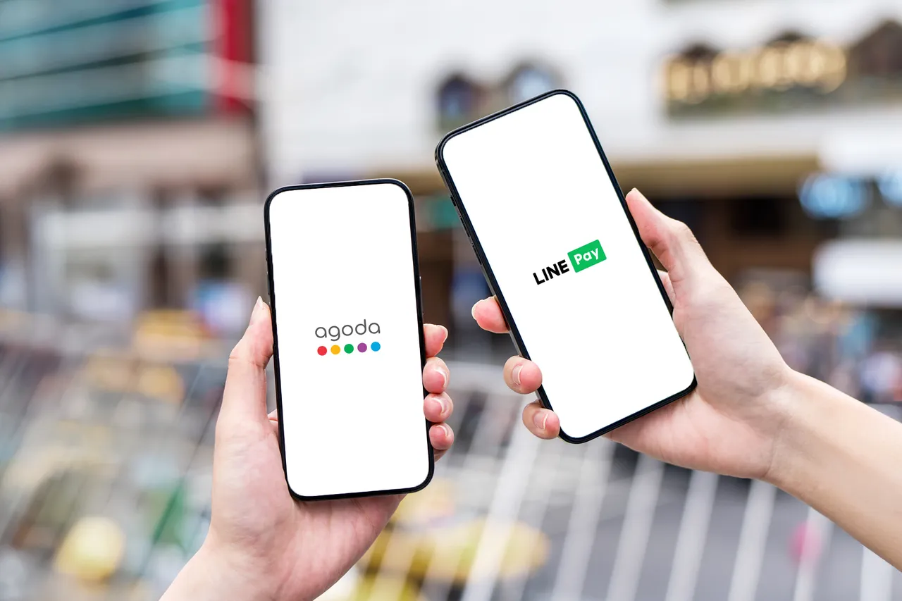 订房不用输卡号！LINE Pay成为Agoda首家合作行动支付