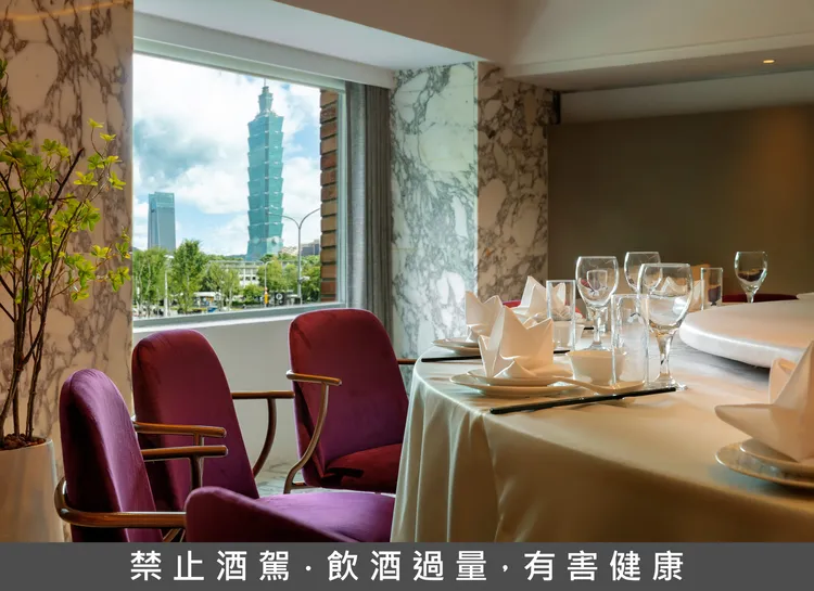 國聯大飯店北馥樓今年獲米其林入選餐廳，米其林指南觀點中提及包廂滬廳是可欣賞台北101景致的獨立包廂。國聯大飯店提供