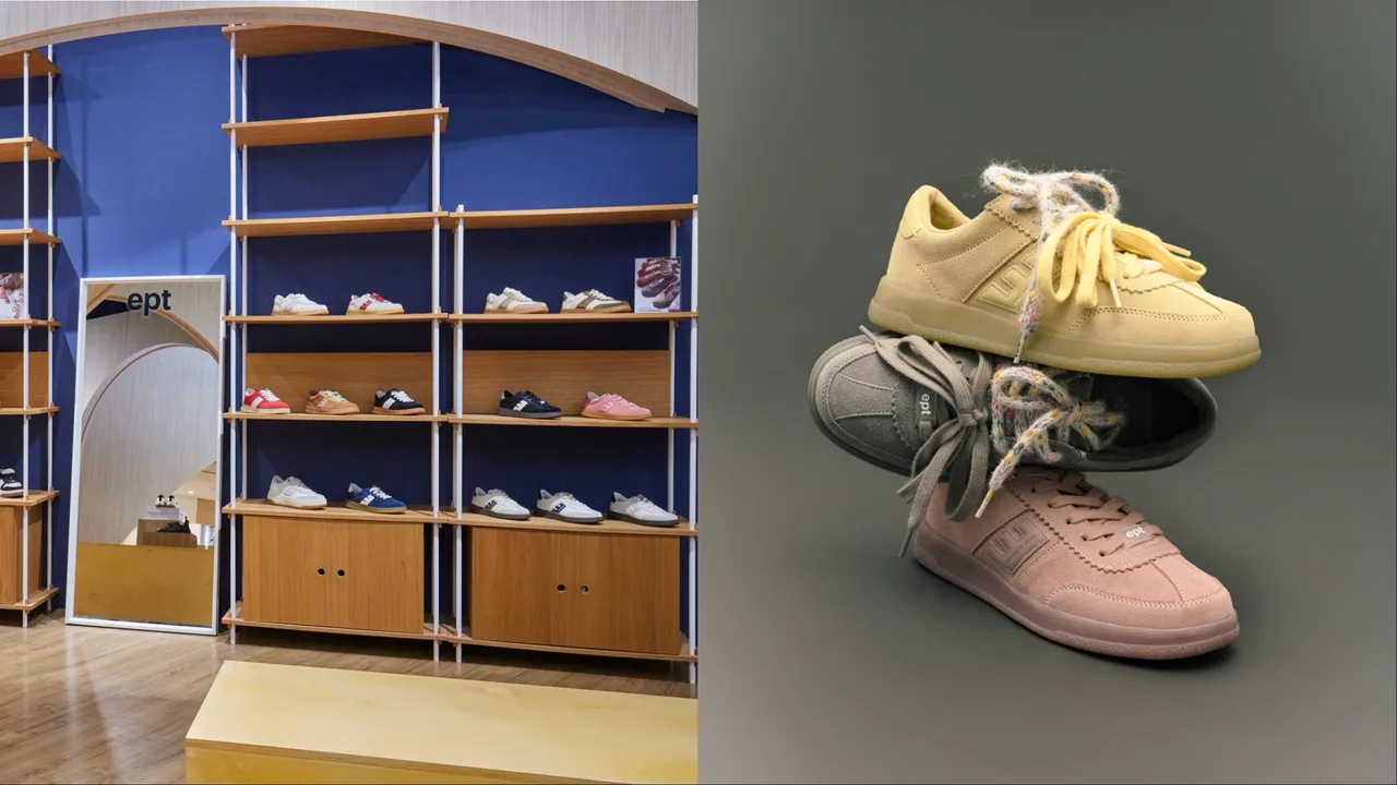 EPT在台中LaLaport設立快閃店。品牌提供