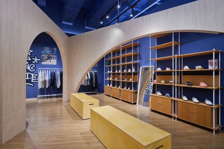 EPT在台中LaLaport設立快閃店。品牌提供