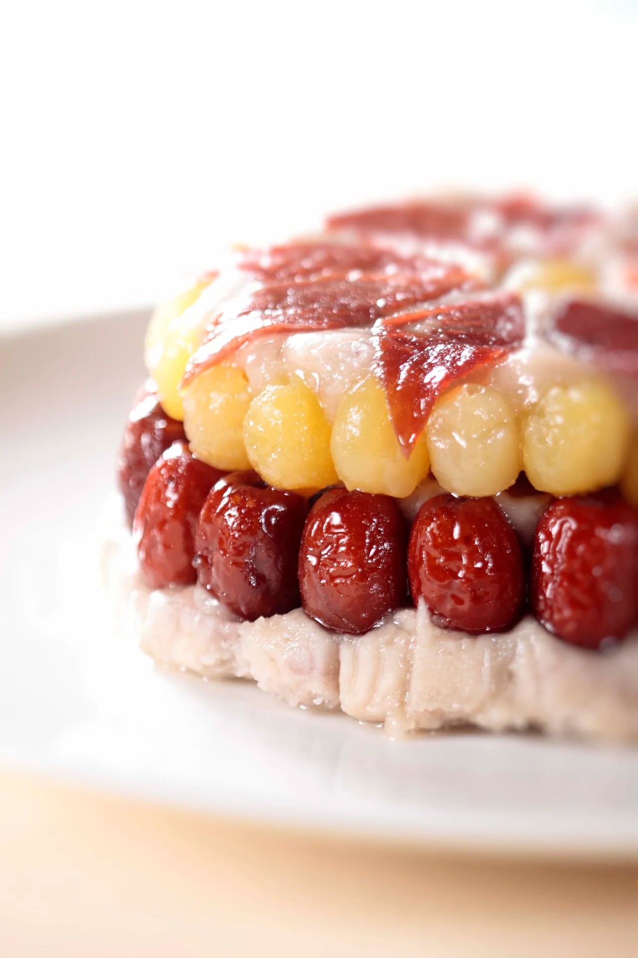 晶华花开富贵甜芋泥礼盒，每份1080元。业者提供