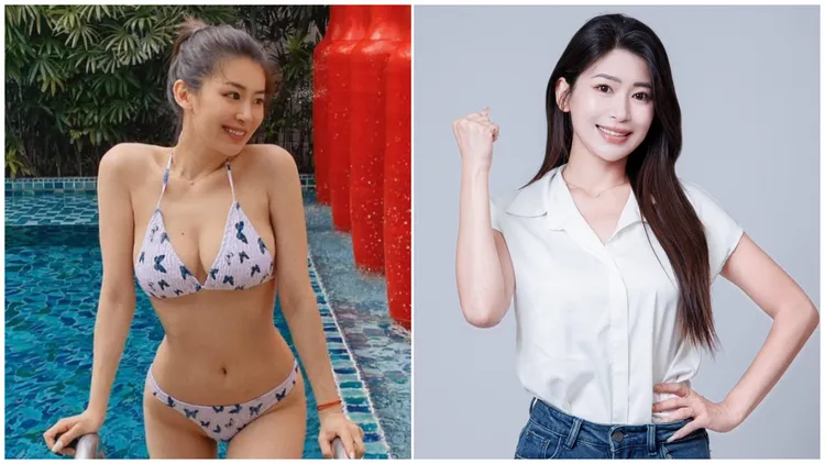 刘芩妤宣布投入台中市议员选战，因亮眼外型、亲和形象掀起讨论。翻摄刘芩妤Instagram