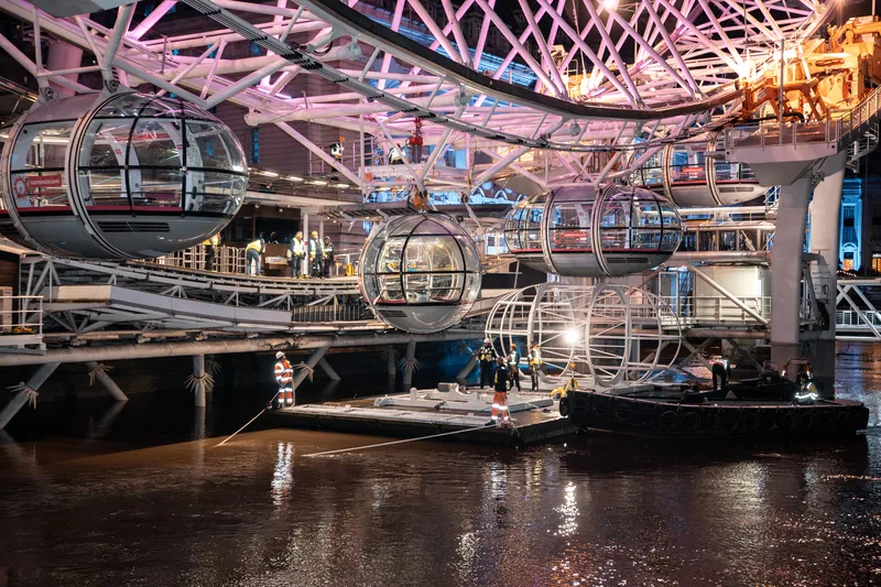 伦敦眼25周年　启动分阶段更新座舱、升级游客体验