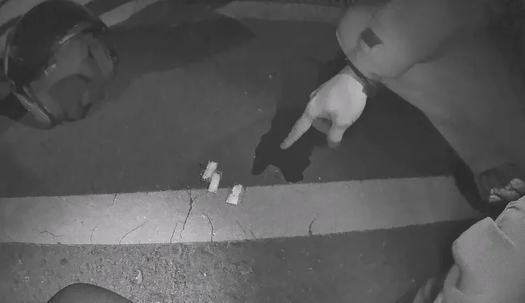 查獲三包安非他命。桃園警分局提供