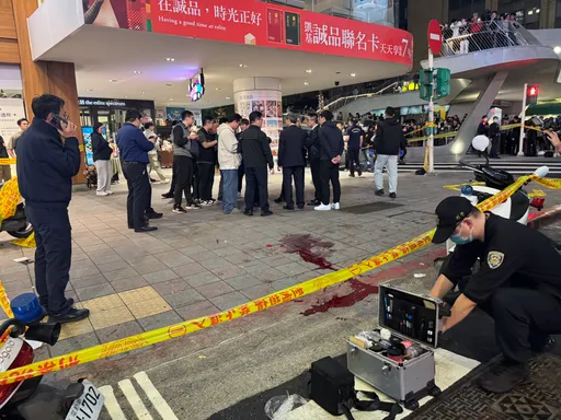 北捷中山站外男持长刀砍人致3伤　犯案后闯诚品南西店