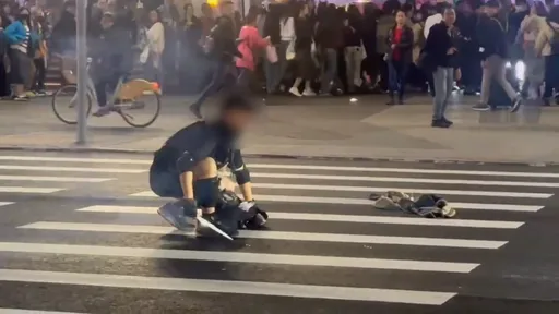 北捷中山站外男持长刀砍人致3伤　犯案后闯诚品南西店