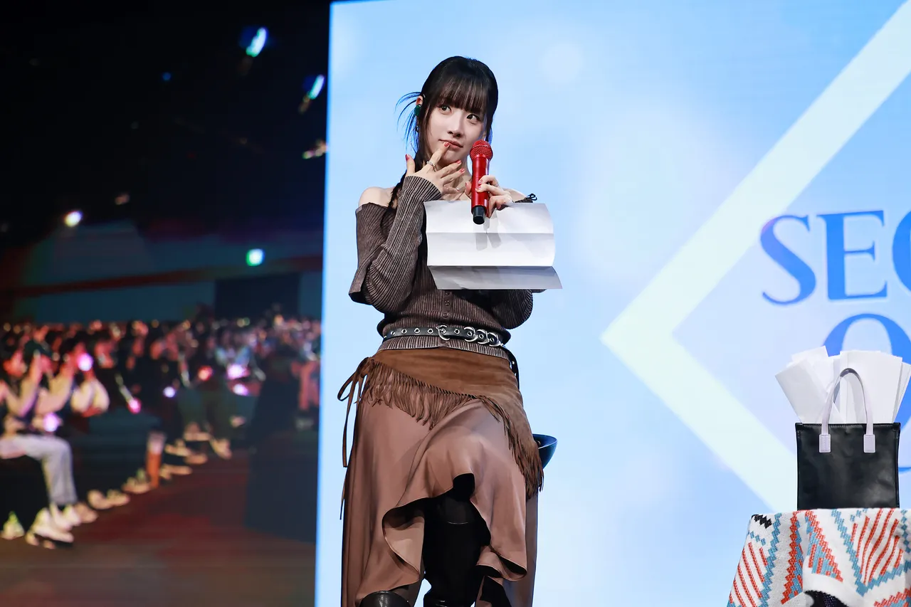 雪娥见面会上顺应民意，略过2个舞蹈挑战，坦言当下很冲击。WEEKENDPLAN ENT、ULC Present提供