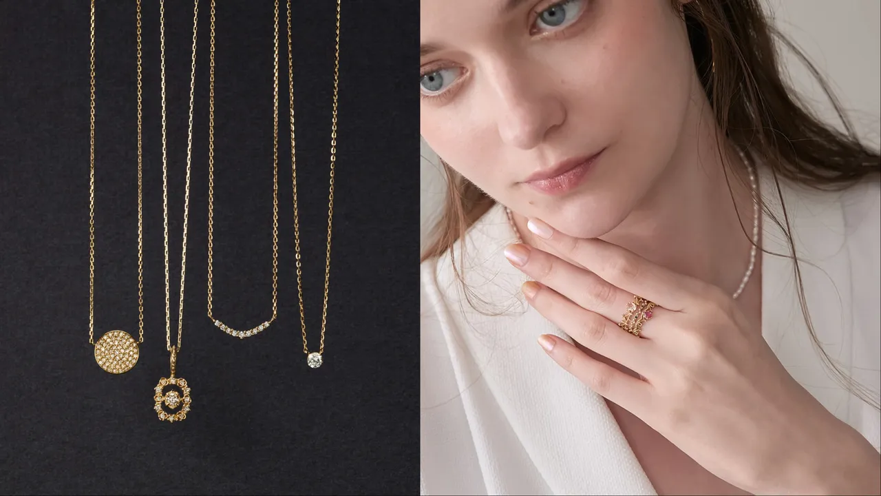 agete推出聖誕珠寶系列。品牌提供