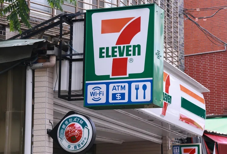 統一超商7-ELEVEN示意圖 。彭欣偉攝