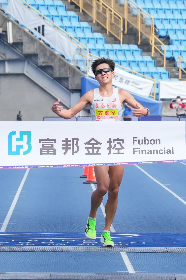 國內男子組施育佐奪冠。大漢行銷