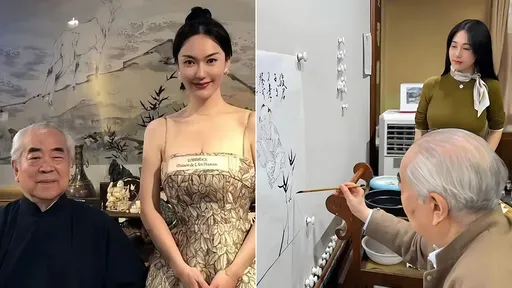 87岁画家娶小50岁嫩妻「喜得独子」　宣布与2儿女断绝关系