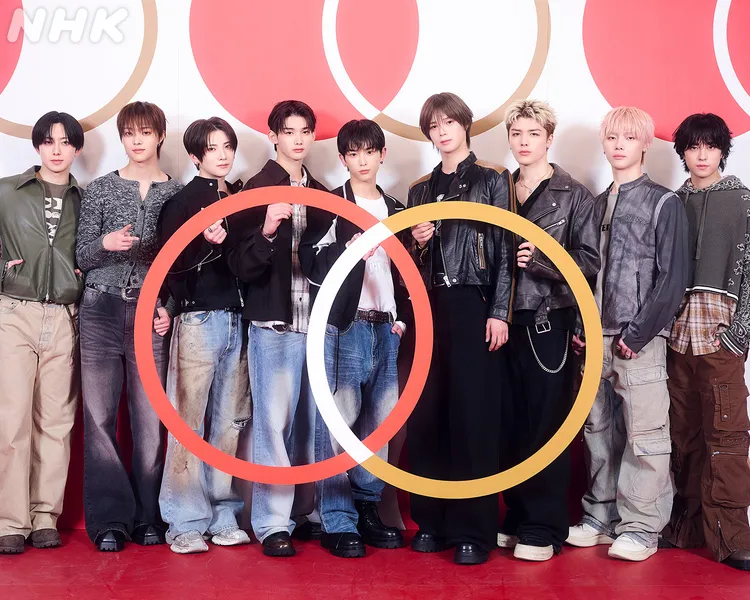 ＆TEAM表演後受訪，FUMA（左）給演出打了926分。翻攝官方X