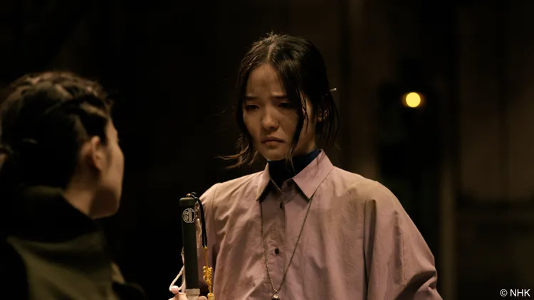 林廷憶飾演視障女孩。Hami Video提供