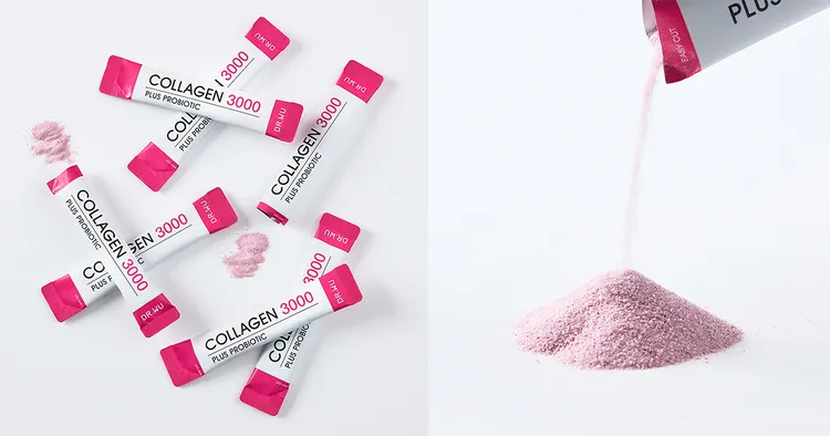 雙膠原蛋白胜肽粉。品牌提供