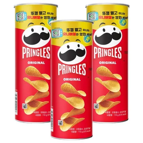 第五名是農心與家樂氏合作推出的品客洋芋片。