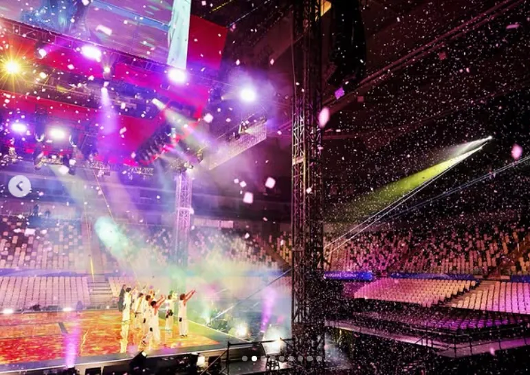 濱崎步公開1.4萬空座椅演唱會的震撼照片。翻攝IG/A.you