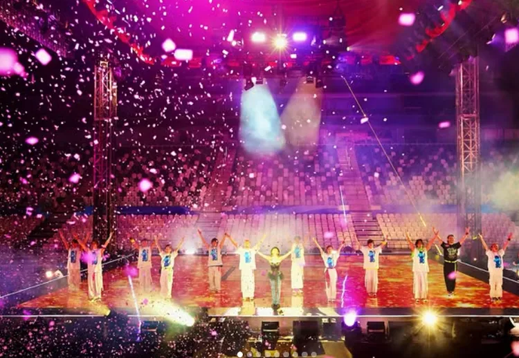 濱崎步面對1.4萬空座椅唱滿全場。翻攝IG/A.you