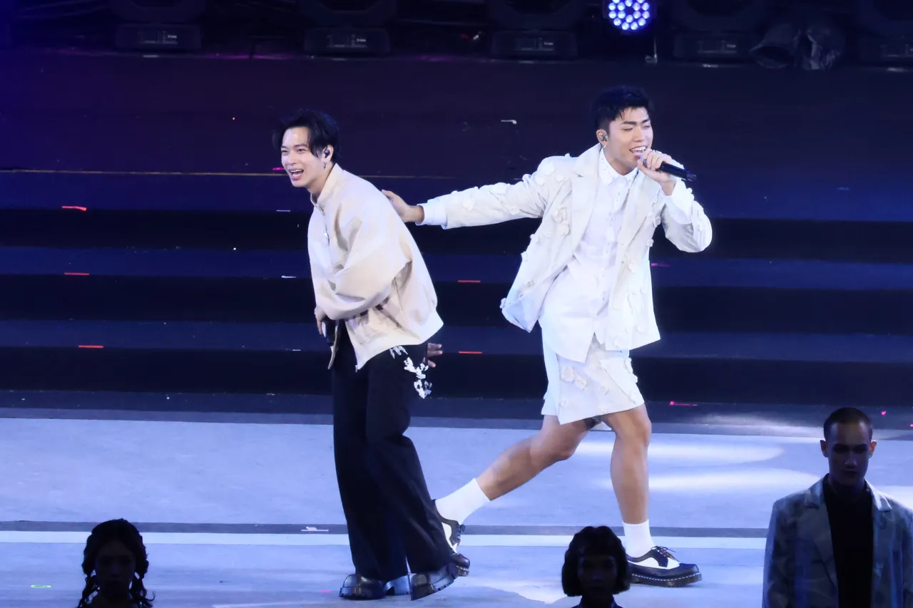 王ADEN曾受邀參與2024年國慶晚會演出，過去亦多次與北市府合作。彭欣偉攝