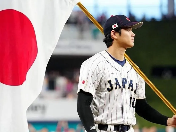 大谷经典赛只打不投。  翻摄大谷翔平IG