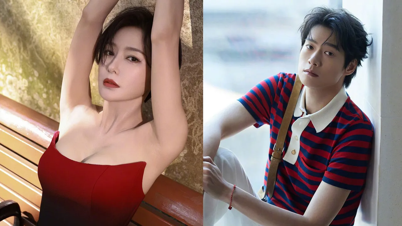 魏大勋现任女友是秦岚。翻摄2人微博