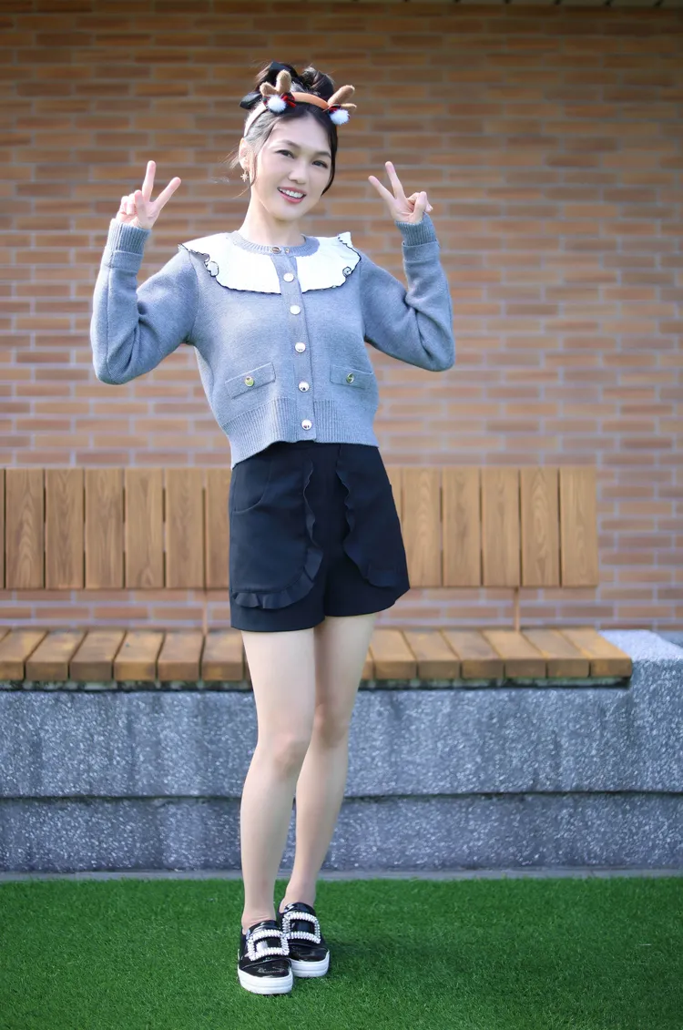 蜜雪出席公益活動。攝影中心攝