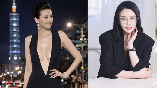 萧淑慎重现20年前金钟碗公奶！深V开到肚脐　豪乳完全没下坠