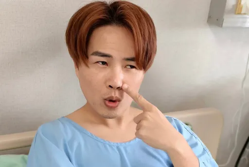 《红人榜》陈孟贤入院动刀遭质疑整形　术后6天坦诚：确实是人造的