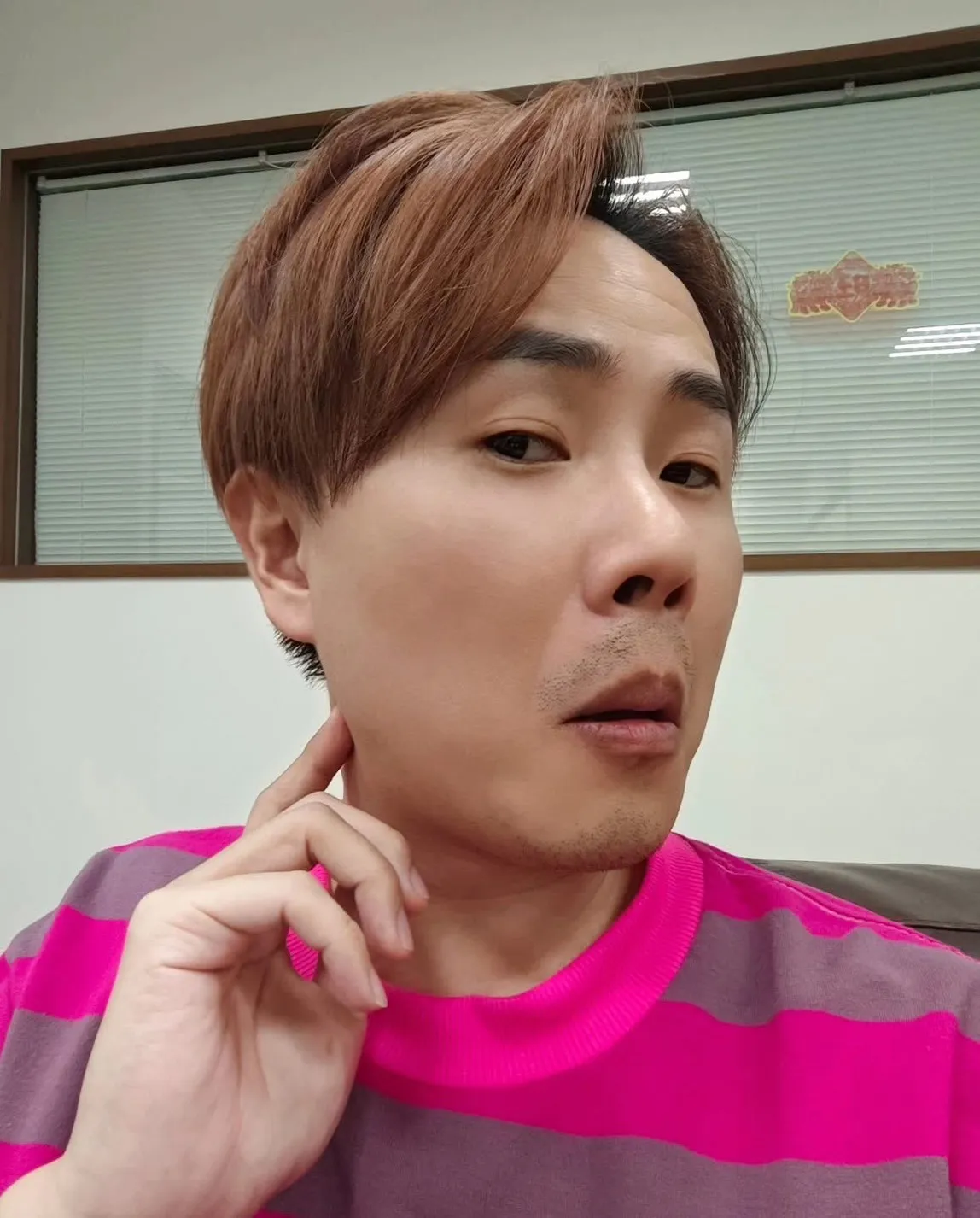 陈孟贤高EQ回应隆鼻传言。翻摄陈孟贤脸书