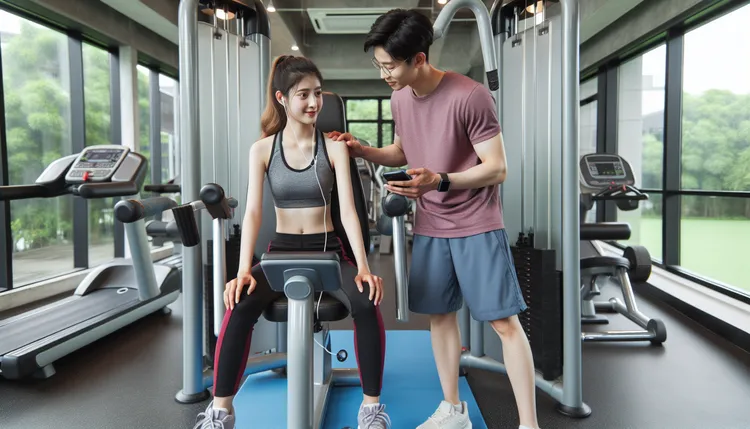 運動有益健康。AI示意生成圖
