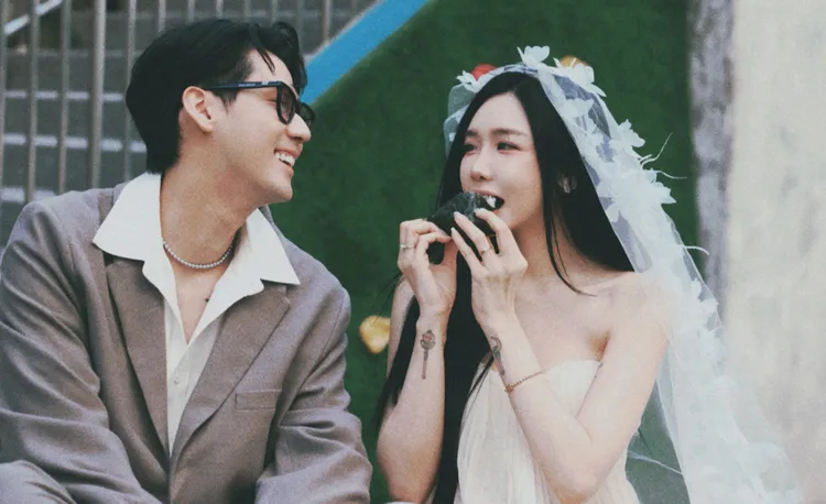 李玉璽與許允樂新婚幸福甜蜜。資料照片