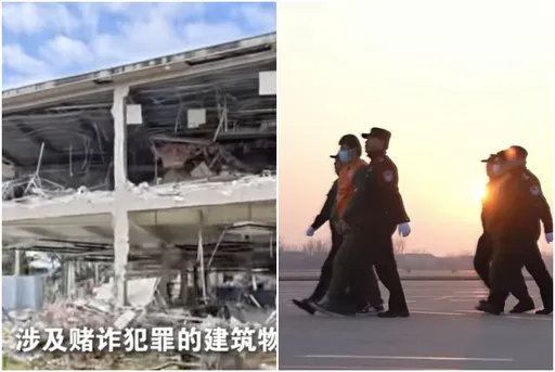 中缅泰联手清剿妙瓦底赌诈园区　494栋建筑拆除、952名嫌疑人押解回中