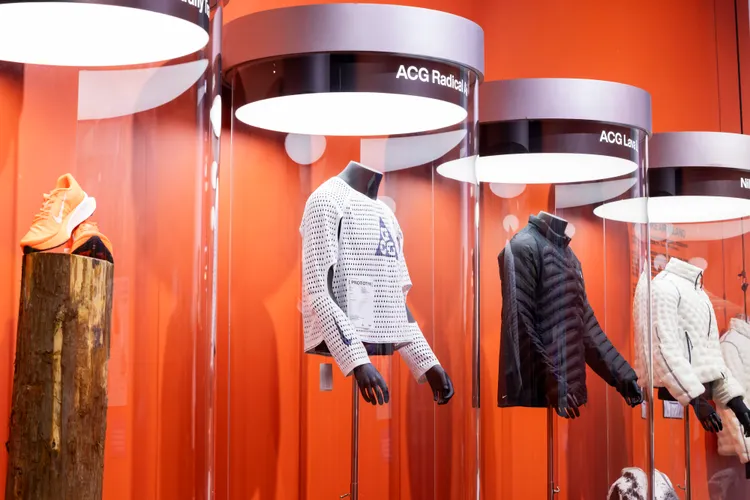 為全地形越野跑而生的NIKE ACG全新系列亦於展覽同步登場。品牌提供