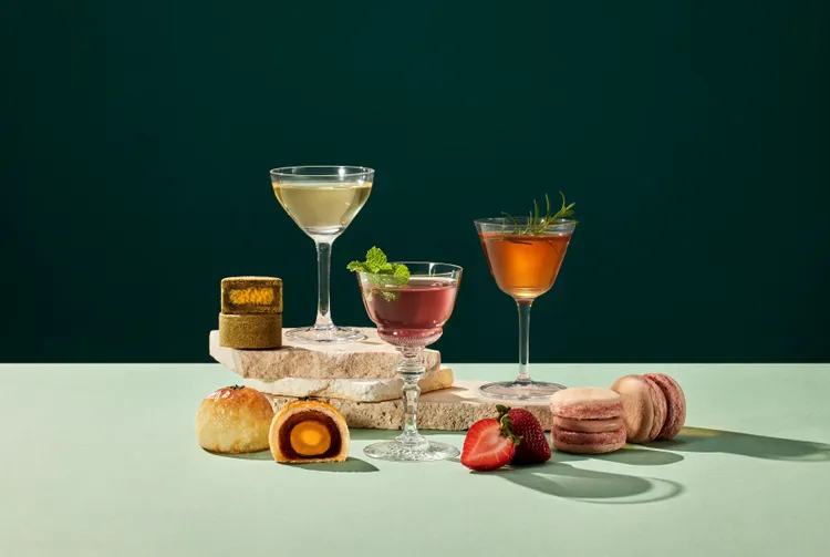 不二糕餅首度與BAR MOOD跨界合體，以台灣在地食材為靈感，結合專業調酒，精心調製出每一杯獨特風味與記憶的特調。業者提供