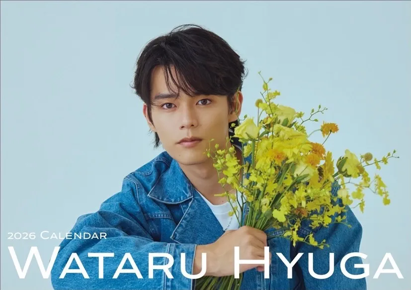 日向亘最近在宣传2026年写真年历。翻摄日向亘IG
