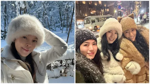 曾馨莹套逾10万滑雪装　关颖、林熙蕾也在日本玩雪嗨到跌倒