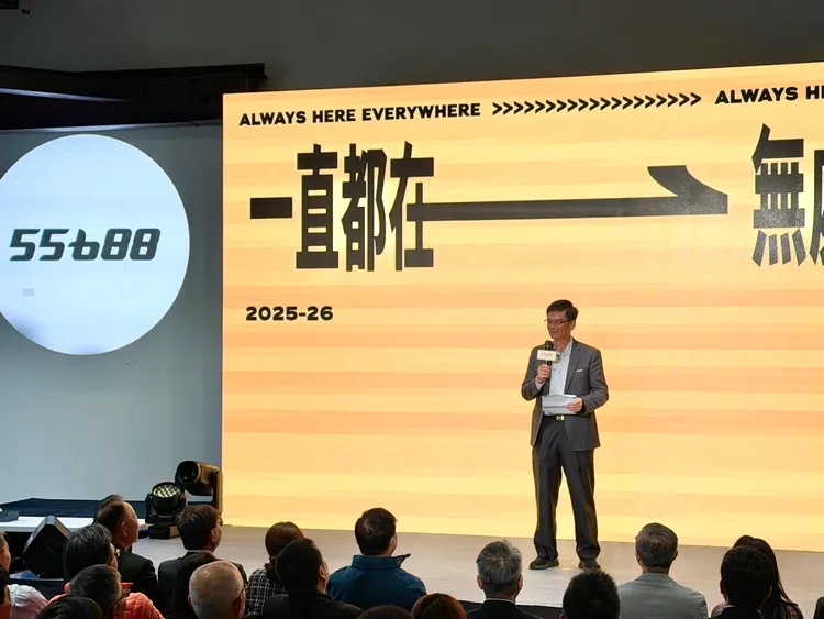 55688集團董事長林村田。莊偉祺攝