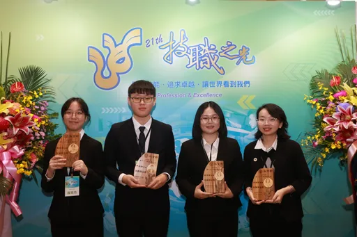 全国第一！教育部技职之光表扬　致理科大4生夺「证照达人」 