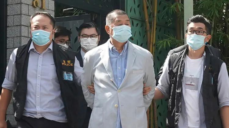 黎智英遭定罪　英国召见中国大使吁释放