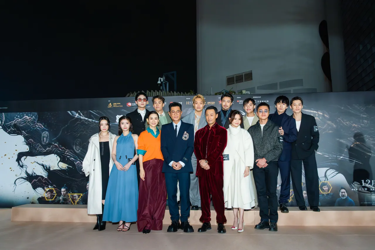 《寻秦记》在香港举行首映会。华映提供