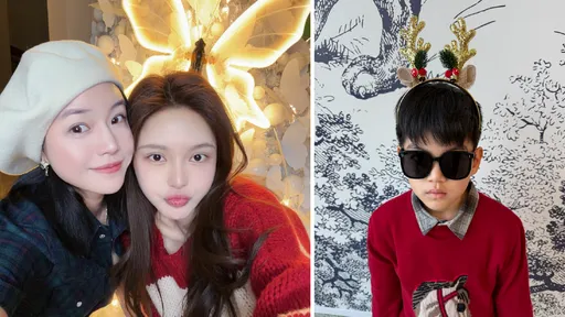 陈妍希开趴与周扬青、潘玮柏妻一起玩！9岁儿长好快超像陈晓