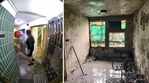 好心男拉警铃「怎样都不响」！宏福苑监视器画面疯传