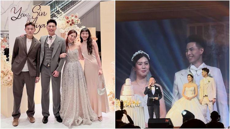 日「空靈女神」大堀彩結婚宴客!馬國大咖齊聚 台「左手重砲」林俊易也出席