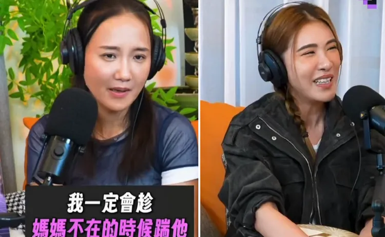 何妤玟上小祯节目聊若再婚生小孩，家中孩子的看法。翻摄《祯甄要chat内》YT