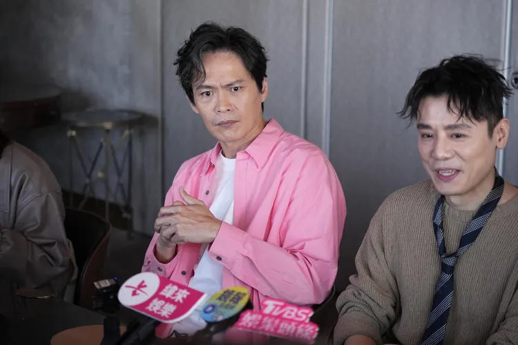 黃鐙輝無懼台股大跌。彭欣偉攝