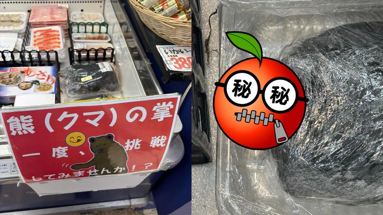 日本超市竟賣熊掌「毛和指甲都在…」　網嚇壞！價格更驚人