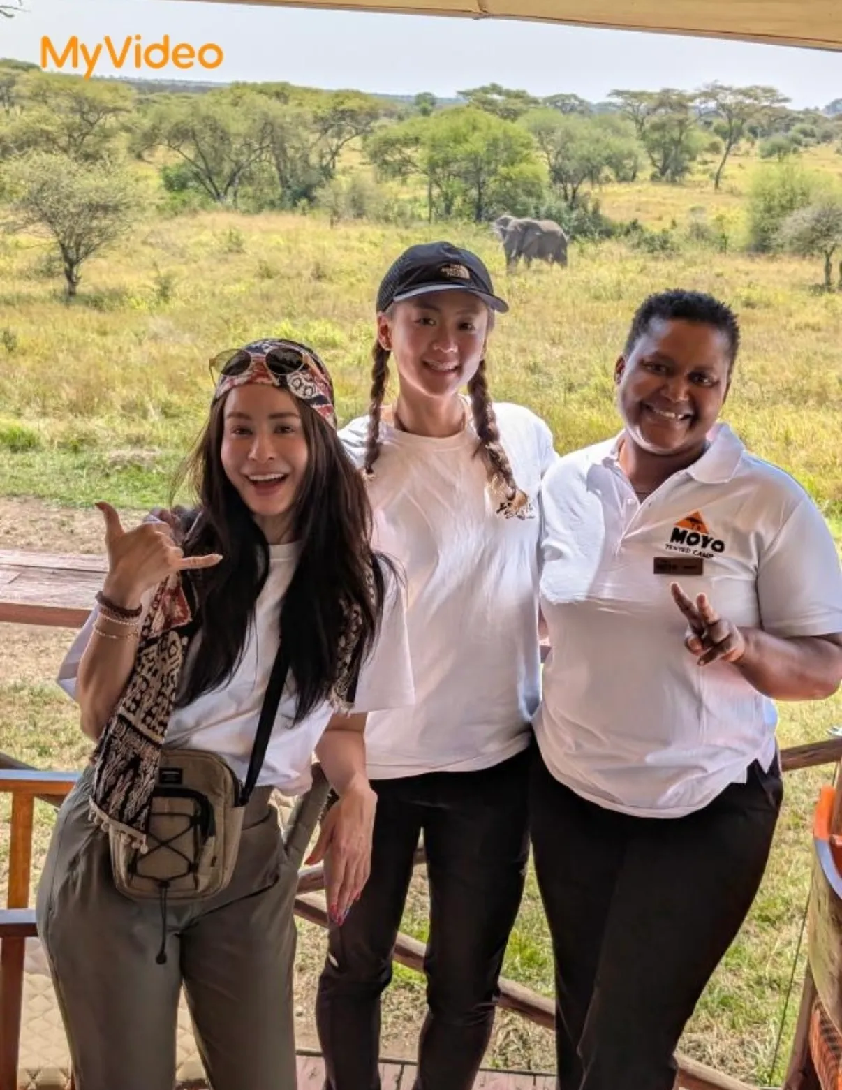 雷艾美曝最硬行程在台湾。台湾大哥大MyVideo提供