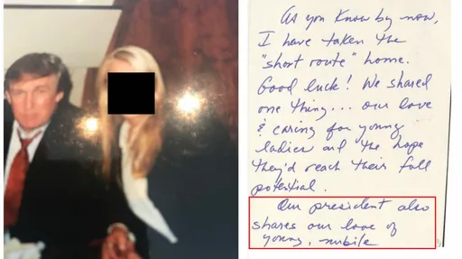 淫魔信件曝光！「总统喜爱年轻女孩，伸手乱摸」　美政府斥：不实且耸动