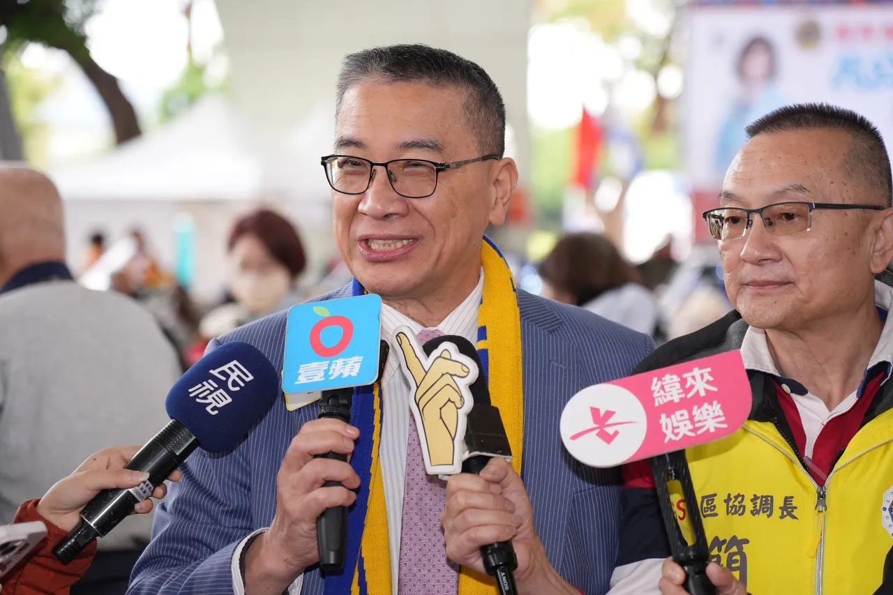 徐国勇也出席嘉年华会。彭欣伟摄