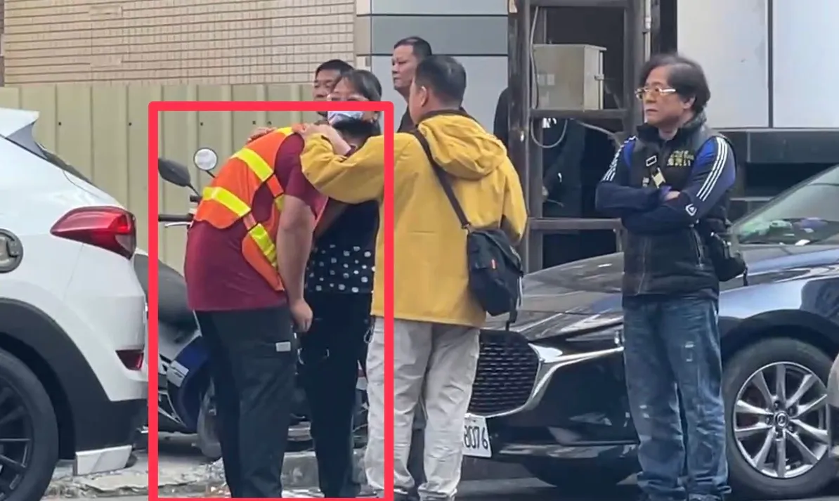 陈女的张姓男友是清运车驾驶，目击过程让他几乎崩溃。民众提供